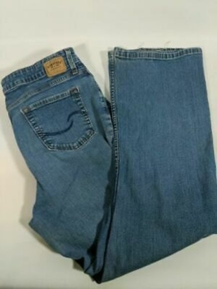 LEVI’S SIGNATURE Modern Misses 16 Short Stratch Blue Jeans WOMEN’S 32 by 32 - Picture 1 of 12